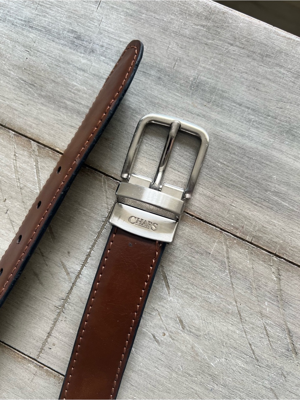 Kids Chaps Brown Size XL 34-36 Belt Unisex
